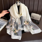 Naiste siidvillane sall Lilletikandid Hijab Naine Foulard Kevadsuvi &Otilde;hukesed Pashmina Sallid M&auml;hised Bufanda Pear&auml;tik Stoles 75x190cm