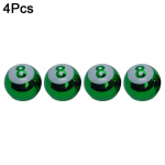 4 tk auto ratta rehvi klapi s&uuml;damikukork Creative piljardi auto 8 mootorratta ratta kate Jalgratta tarvikud Veoauto tolmu maastur T5W9