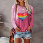 Naiste s&uuml;gistopsid Lahtine kassimustriga Kausaalne pikkade varrukatega T-s&auml;rk top pluus XS roheline