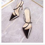 Mood Kevad Uus Kuld H&otilde;be Kingad Naiste Mood Terava Otsaga Daamid Elegantne &Otilde;huke K&otilde;rge Kontsaga &Otilde;&otilde;nes Elegantne Naine Kontsaga Kingad Tacones 35 must