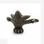 4tk Antiikne Riistvara Kaitsja Ehtekarp M&ouml;&ouml;bli Osa Jalad Jalg Nurk M&ouml;&ouml;bli Jala Nurgaklamber pronksi