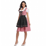 Saksa Baieri Dirndli kleit Oktoberfesti kost&uuml;&uuml;m Beer Maid Fancy kleit L must