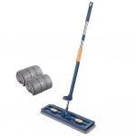 2/4/6 tk Mikrokiudpadjad lehtpuidust p&otilde;randamopp 360-kraadine p&ouml;&ouml;rlev lamep&otilde;randamopp Lazy lame mopp plaadi-/marmor-/laminaadi-/puitp&otilde;randa jaoks