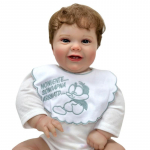 55 cm pestav elutruu pehme k&auml;sitsi maalitud simulatsioon Baby Reborn Doll Lapsed saadavad m&auml;ngunuku Boy
