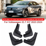 Volkswagen ID.7 ID7 2023 2024 auto Styling ABS auto porilappide pritsmekaitse porikaitsmed porilapid eesmise taga poritiiva auto lisavarustus must