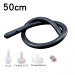 Paindlik klistiir bidee toru 50/100/200 cm silikoon bidee k&auml;eshoitav bidee veepihusti klistiir kinnitusvooliku puhastustarvikud