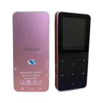 Metallist Bluetoothi ​​MP3-m&auml;ngija &otilde;pilastele, kadudeta MP4-muusikam&auml;ngija puuteekraani, salvestuse ja laiendatava m&auml;luga plus 128GB Card