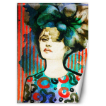 Tapeet Naine m&uuml;tsiga 100x140 sinine