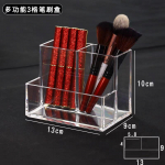 Luksuslik meigikorraldaja Sahtli t&uuml;&uuml;p Ehtekonteiner Kosmeetikatoodete hoiukarp meigi&uuml;mbris Pintsel Huulepulgahoidja Nahahooldus T&ouml;&ouml;laud