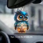 Armas &ouml;&ouml;kull 2D lame akr&uuml;&uuml;list auto v&otilde;tmehoidja tarvikud, ripats, auto tahavaatepeegli ripats, koti ja k&ouml;&ouml;gi ripats, suurep&auml;rased kingitused