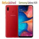 Renoveeritud Samsung Galaxy A20 A205U &uuml;he SIM-kaardi / A205F kahe SIM-kaardiga 3 GB RAM 32G ROM mobiiltelefon A205U Simple Set