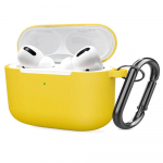 AirPods Pro 3. p&otilde;lvkonna silikoonist k&otilde;rvaklappide kate karabiiniga Airpods pro with packaging