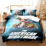 Uus Cody Rhodes American Nightmare Voodipesu Komplekt &Uuml;he Inimese Twin T&auml;is Suuruses Queen King Suuruses Voodipesu Komplekt T&auml;iskasvanu Laste Magamistoa Tekikoti Komplektid Anime 70x133cm 2pcs