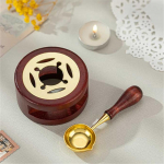 Vaha pitsat templikomplekt lakk ahju vaha tihend sulatuslusikas kummist puidusulatussoojendi vahahelmes poti k&uuml;ttekeha k&auml;sit&ouml;&ouml;tarbed pruun