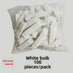 Universaalne &uuml;hekordselt kasutatav tolmuimeja kott ja filtri kate &ndash; lausriidest, elastne, paksendatud majapidamises kasutamiseks 100 pieces valge