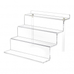 Akr&uuml;&uuml;list parf&uuml;&uuml;mi vitriin 4 astmega n&auml;itusevitriin p&auml;ikeseprillid, k&uuml;&uuml;nelakk, l&auml;bipaistev korraldaja 9inch