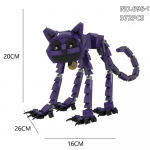 Smiling Critters Koerap&auml;ev ja Kassiuni ehitusklotside komplekt Kassiuni Koerap&auml;ev Catnat Klotsid Kingitus lastele