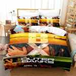 TV Outer Banks Voodipesukomplekt Poistele T&uuml;drukutele &Uuml;heinimesevoodi Kuningasuuruses Tekikott Padjap&uuml;&uuml;r Voodi Lastele T&auml;iskasvanutele Mood Kodutekstiil US Full 200x230cm