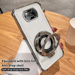 Ringikujuline klambriga nelja nurga p&otilde;rutusvastane katte&uuml;mbris Xiaomi 11 12 13 14 Poco X3 Nfc X5 X6 Pro 5G C65 F6 F5 F3 M6pro 4G kate X 3 5 F 6 jaoks For Poco C65