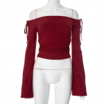 YYFS Naiste moe vabaaja kevads&uuml;gise &uuml;hev&auml;rvilise tr&uuml;kiga pikkade varrukatega pluusid ja s&auml;rgid L