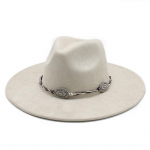 Suede Kauboi M&uuml;ts Tiibeti Aksessuaarid Meeste Dž&auml;ss K&uuml;bar Viltk&uuml;bar M（56-59cm）