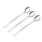 3 tk roostevabast terasest pika varrega lusikas kohvi j&auml;&auml;tee j&auml;&auml;tiselusikas baarile kodupeole terava otsaga