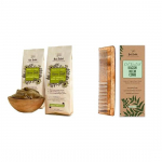 Nat Habit - Fresh Ready To Apply Henna Paste (Pack of 2 x 220g) and Nat Habit Kacchi Neem Wooden Comb (Dual Tooth)