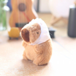 Armas armas Kapibala ripatsiga plush-nukk, kapibari kott, rippuv kaunistus, v&otilde;tmehoidja, nukk 14cm