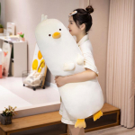 V&auml;ikese kollase kana padja t&uuml;druku magamisk&uuml;lje padjaga pika pardi nuku saab eemaldada pl&uuml;&uuml;sist m&auml;ngunukk 70cm (independent liner, removable and washable)