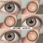 EYESHARE Blue Lenses 1 Pair Colored Pupils for Eyes Fashion Beauty Lenses color contact Lenses Big Eyes Colorcon Lenses for Woman