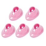 5 tk silikoonist k&uuml;&uuml;nelaki pudelihoidja mahavalgumisvastane pudeli alus k&uuml;&uuml;nelaki pudeli stabilisaator manik&uuml;&uuml;ri kuvamiseks Professionaalne k&uuml;&uuml;nekunsti t&ouml;&ouml;riist must