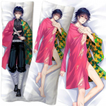Anime Demon Slayer Kochou Shinobu figuur v&otilde;rdse keha kallistatav kehapadi padjap&uuml;&uuml;r kahepoolne 3D-tr&uuml;kk DIY kahem&otilde;&otilde;tmeline seksikas kingitus 60x180cm pillowcase