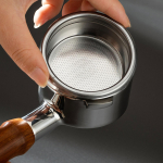 51 mm kohvifiltriga tass Barista espressomasin kaasaskantav portafilter Basket Shop Bar 8 to 10g
