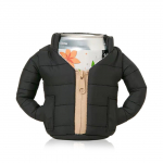 Pehme minimantel, v&otilde;ib katta joogipudelid kohvikruusid varrukad joogipakendeid majapidamistarbed k&auml;sit&ouml;&ouml; kaunistus isikup&auml;rastatud