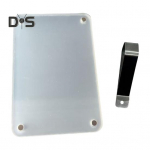 Auto p&auml;ikesesirmi fotoklamber metallist klambriga universaalne automaastur, akr&uuml;&uuml;list magnetiline pildiraam, l&auml;bipaistev m&auml;lestuspildihoidja S sinine