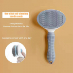 Koerakassi libisemiskindel iluhari Koerte hooldamise varustus Lemmikloomade karvade eemaldamise kamm Isepuhastuv libisemishari, massaažikam roosa