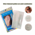 40pcs silver Diamond Combination Otology decompression Therapy Home Physiotherapy Set