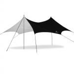 Mountainhiker Large Tarp 640 x 565cm Silver Coated 210D Polyester UV Protection Waterproof 3000mm Durable Outdoor Camping Tarp Shade Tarp Beach Shade must