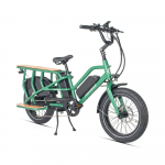 JOBOBIKE Transer Elektriline Kaubaratas 48V13AH Kahe Akuga Raskeveokite Alumiiniumisulamist Raam Perele ja Kohaletoimetamiseks roheline
