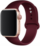 Silikoonrihm Apple Watchi rihmale SE-10 42/46mm 44/45mm 38/40/41mm k&auml;ev&otilde;ru iwatch seeria 9 8 7 6 5 4 3 ultra 2 49 mm 38 40 41 mm S-M veinipunane v&auml;rv