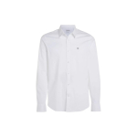 Calvin Klein Slim Poplin Stretch S&auml;rk Meeste s&auml;rgid Valge K10K110856-YAF XXXL