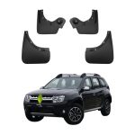 4 tk auto porilappe, pritsmekaitsed, porilauad, &uuml;hildub Renault Dusteriga 2010, 2011, 2012, 2013, 2014, 2015 LN-08 must