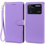 POCOM4 Poco M4 &uuml;mbris POCO M4 Pro 4G jaoks Nahkne klapiga rahakott Xiaomi Mi POCO M4 Pro 5G telefonile, pehme TPU &uuml;mbris, pehmendusega POCO M4 5G