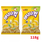 Korea kr&otilde;mpsuv suupiste &ndash; Banana Kick, Melon Kick (26 Valikut) #banana 118g x 2pcs