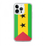 Coque T&eacute;lephone Drapeau Sao Tom&eacute;-et-Principe &ndash; iPhone 14 Pro Max