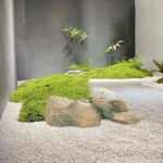 Artificial Landscape Rockery Easy to Install Realistic Crafts Stone Decoration Miniatures 25.5x13.5x7.3cm