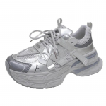 Naiste tennised 2024 kevad Hingav v&otilde;rkplatvorm Spordijalan&otilde;ud Naine Mood Paelkinnitusega Paksu tallaga Vabaajajalan&otilde;ud Mujer 35