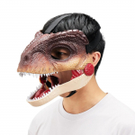 Naljakas Dinosaurusimask Dino Mask Liikuva L&otilde;uaga Halloweeni Mask Dinosaurus Pea N&auml;omask Liigutatav Suu Peo Cosplay Rekvisiidid
