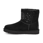 UGG Classic teemantidega kaunistatud l&uuml;hikesed lumesaapad Naiste saapad Must 1125911-BLK 36