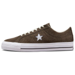 Converse One Star Pro libisemiskindlad vastupidavad madalad rulaketsid Unisex tossud Pruun Valge A03671C 35